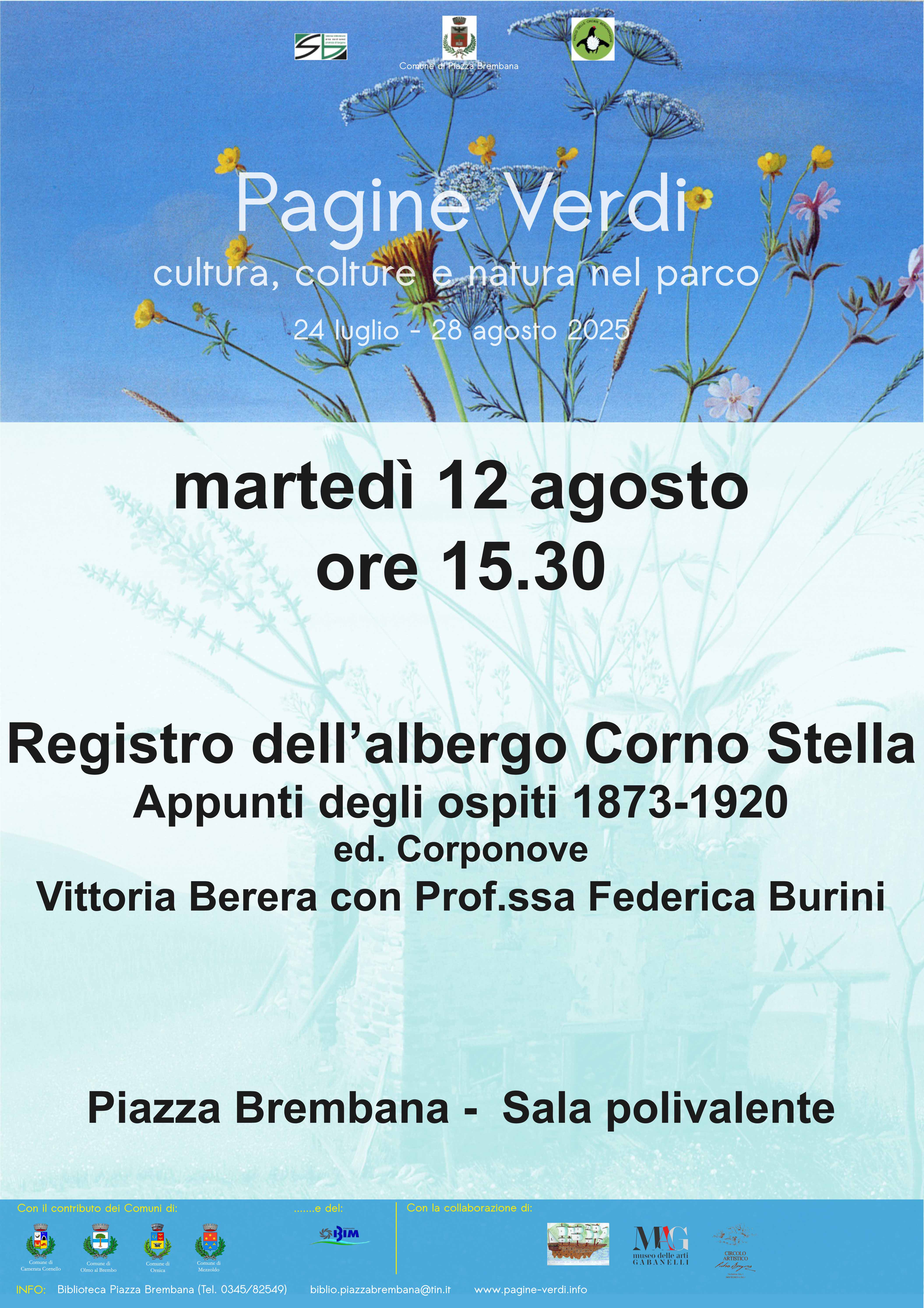 Pagine verdi: cultura, colture e natura nel parco. Antonio Russo racconta Rigoni Stern