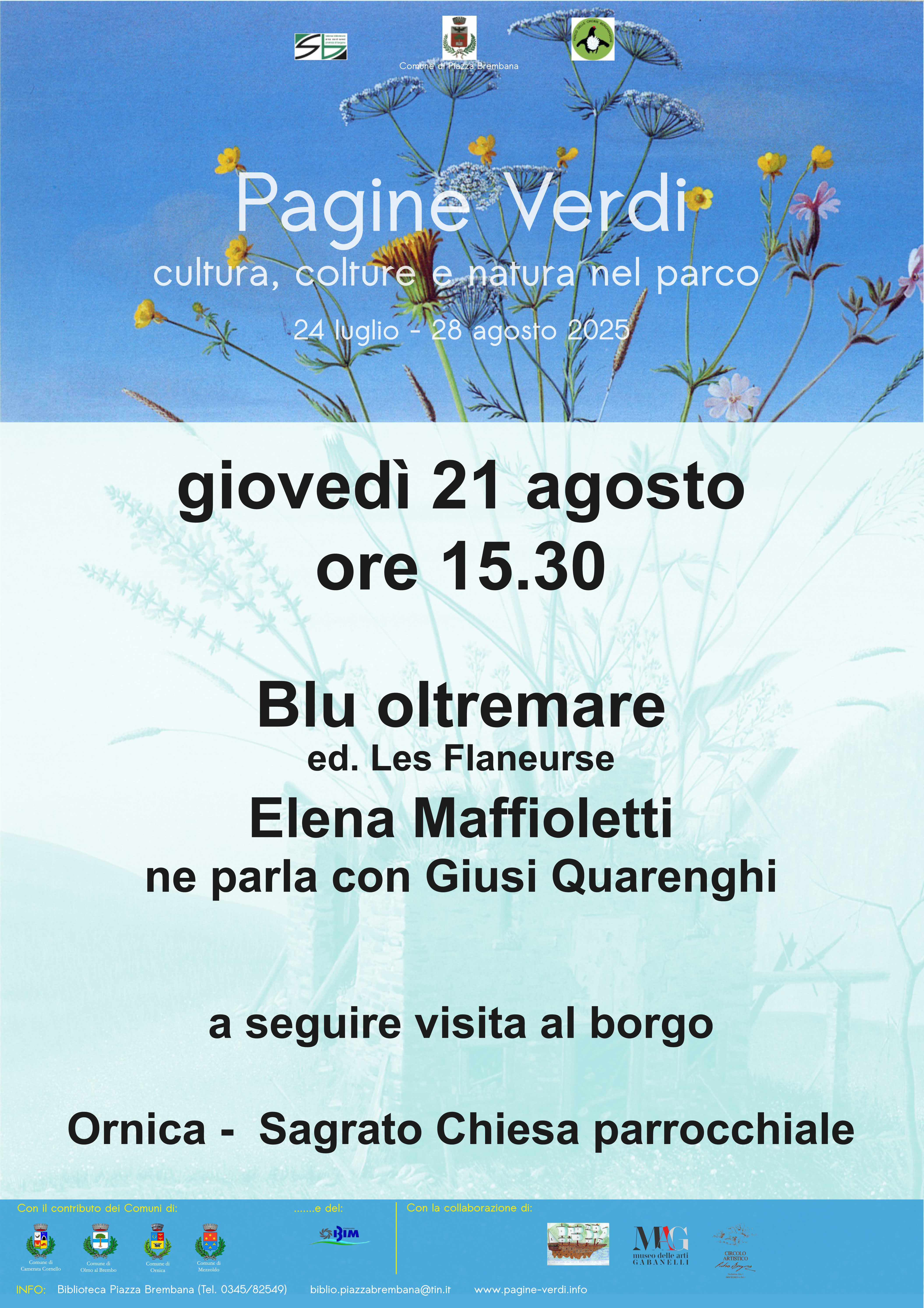 Pagine verdi: cultura, colture e natura nel parco. Antonio Russo racconta Rigoni Stern