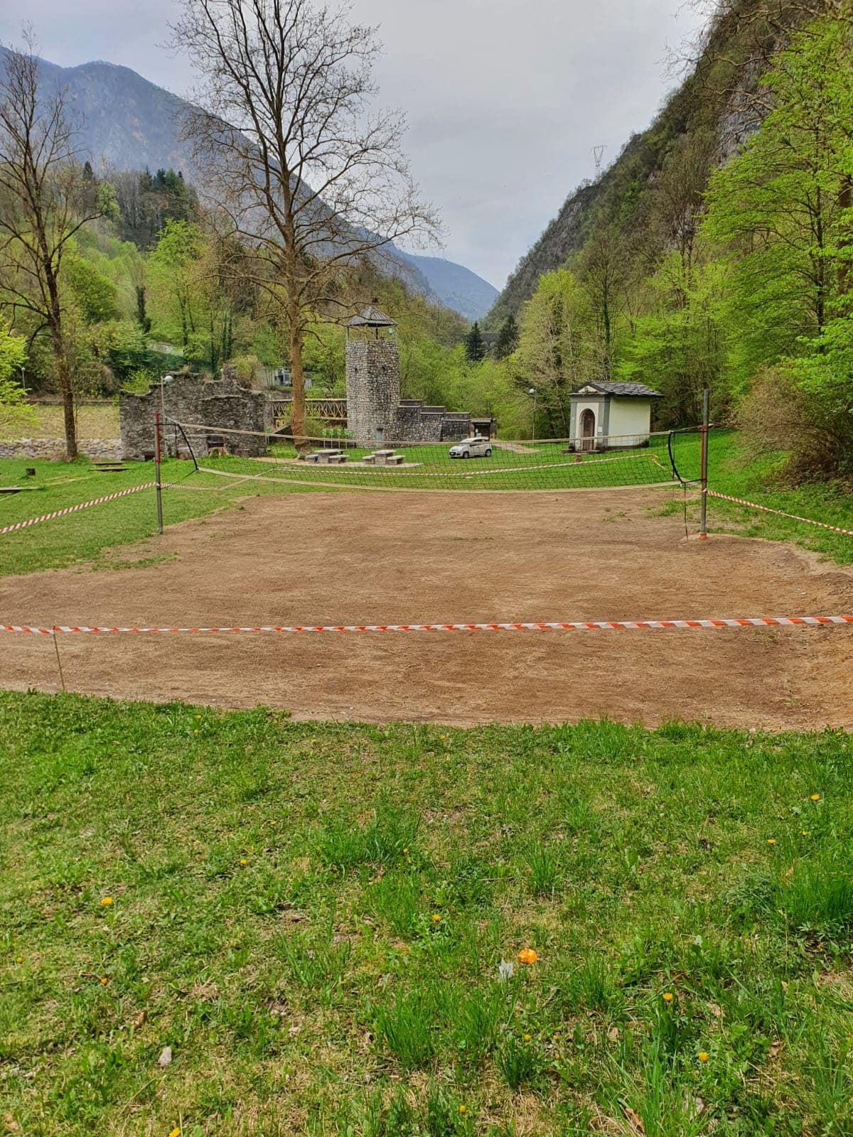 SEMINA 🌱 CAMPO GREEN VOLLEY
presso il Parco sul Brembo, è stato livellato il campo di green volley ed è stata eseguita la semina per il manto erboso.