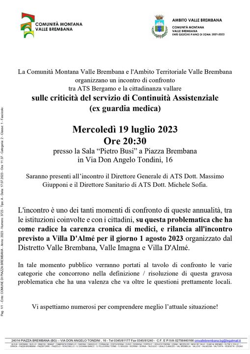Immagine che raffigura Incontro pubblico